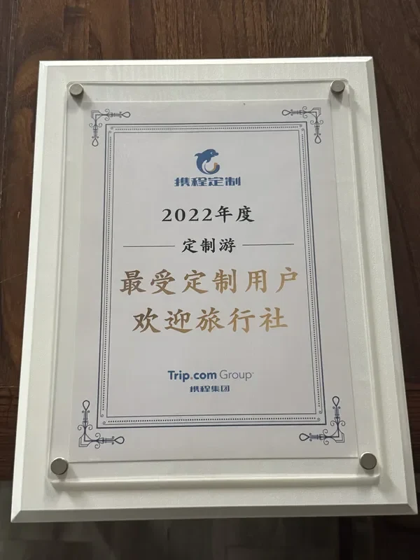 Trip.com Most Popular Custom Travel Agency 2022