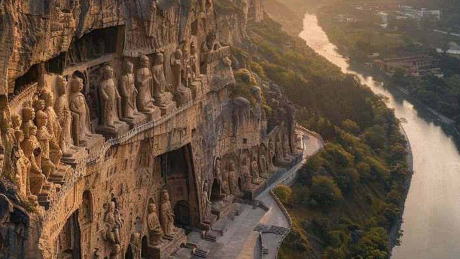 Luoyang Longmen Grottoes and Shaolin